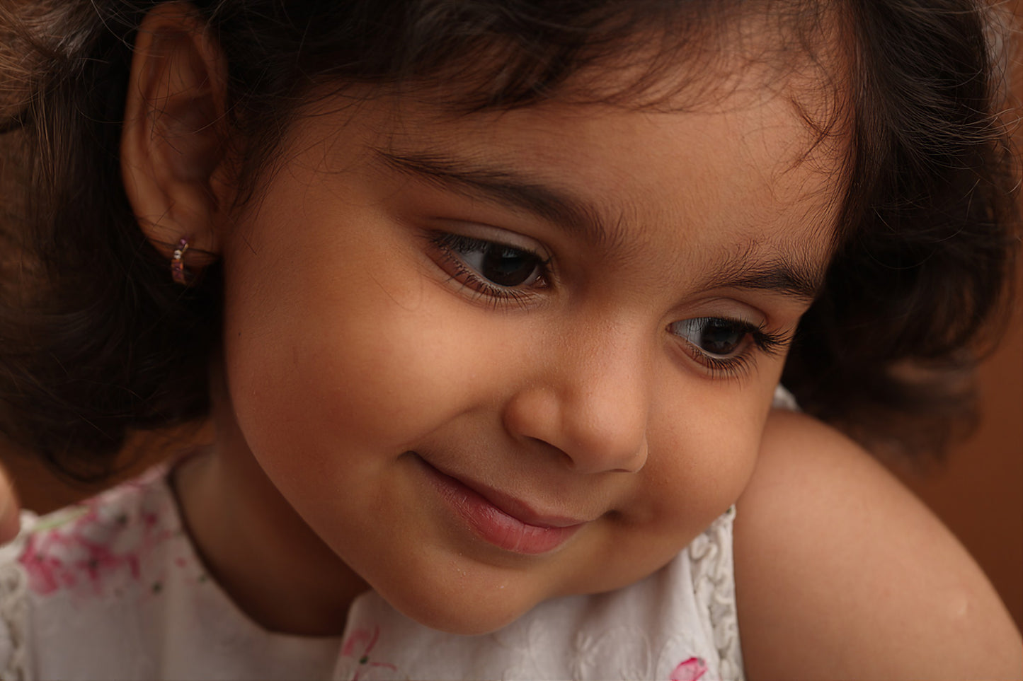 The Babyrasa Vasanta Gold, Diamond and Pink Sapphire Bali by Rasvihar
