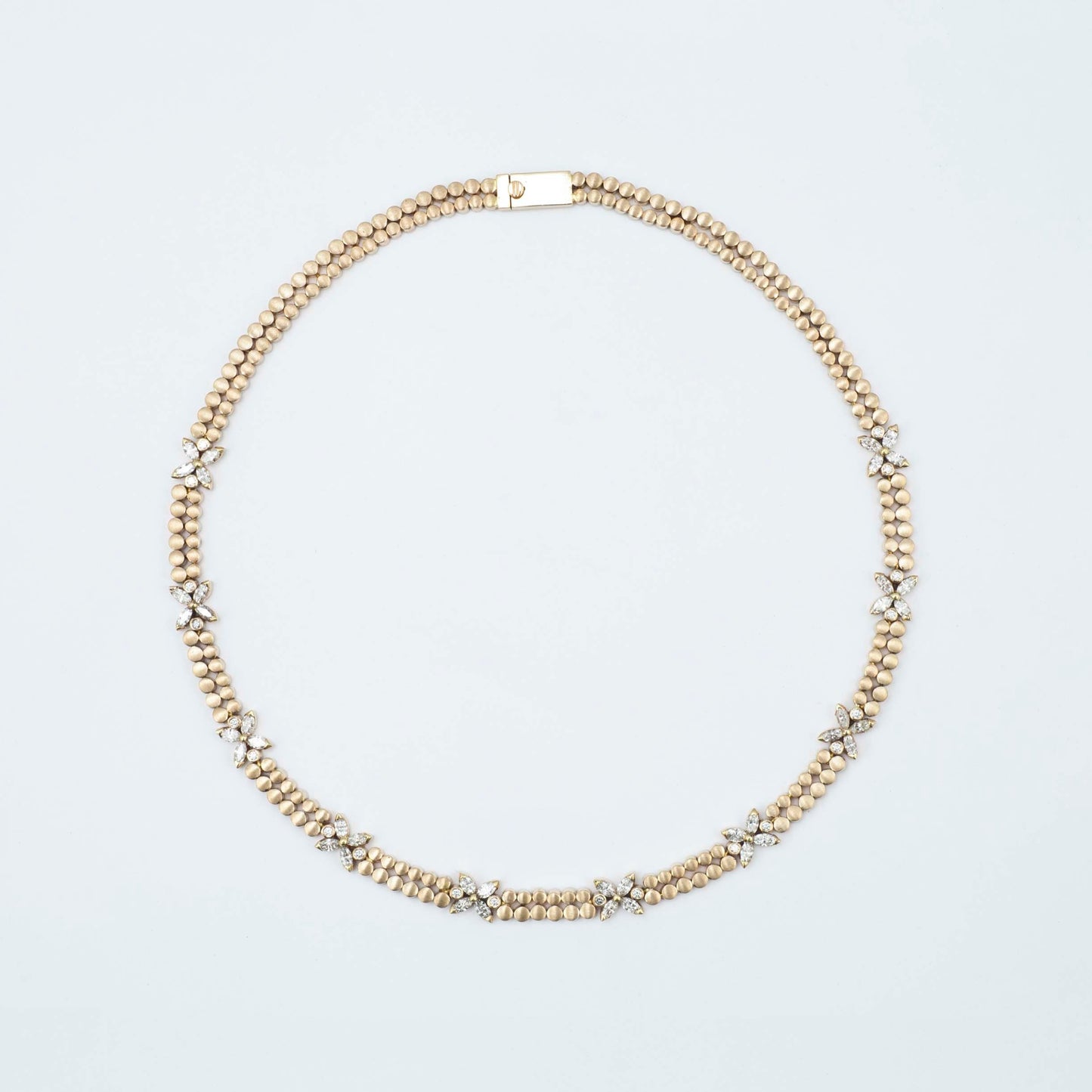 The Harshini Gold and Diamond Necklace by Rasvihar