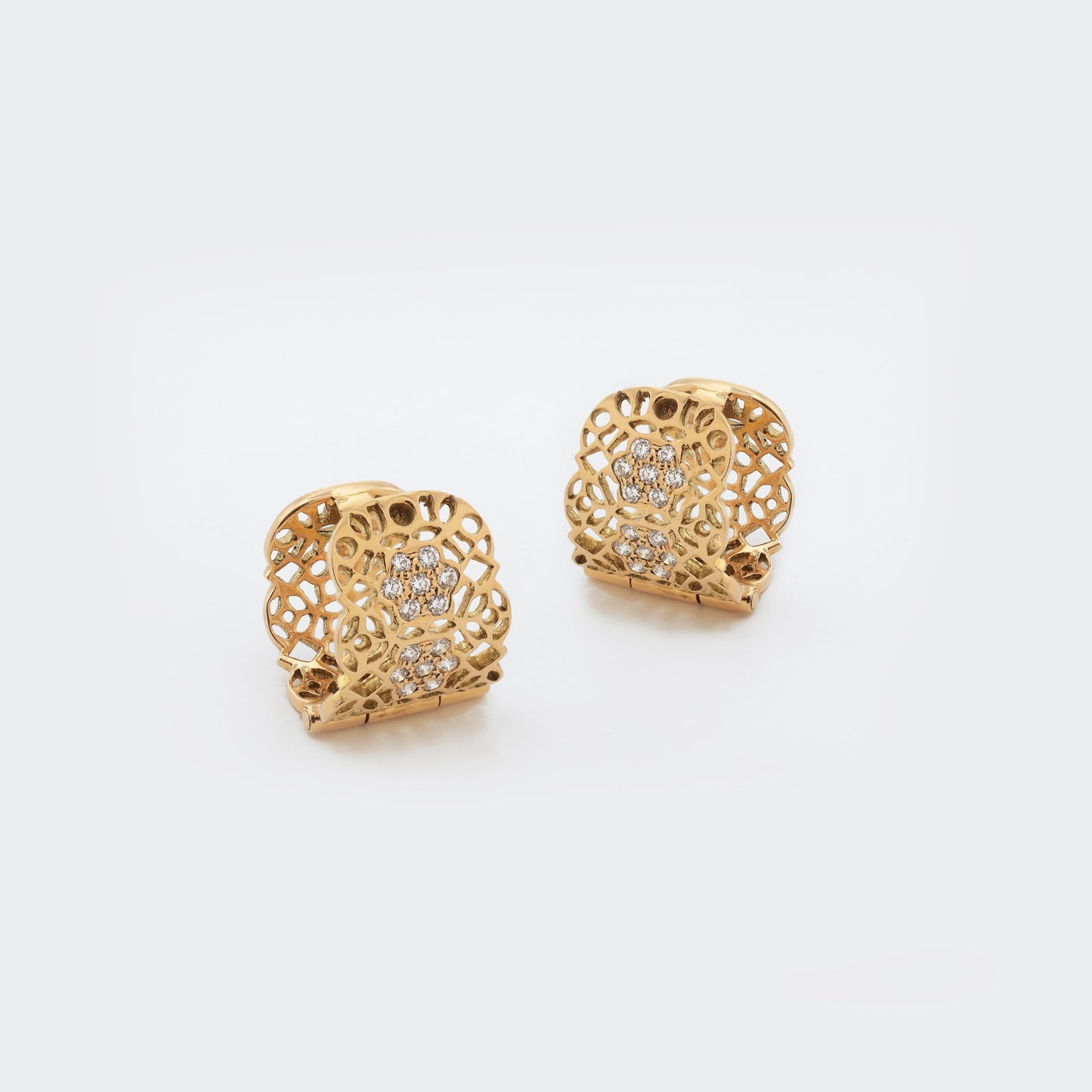 The Asha Lace Series Gold and Diamond Bali by Rasvihar