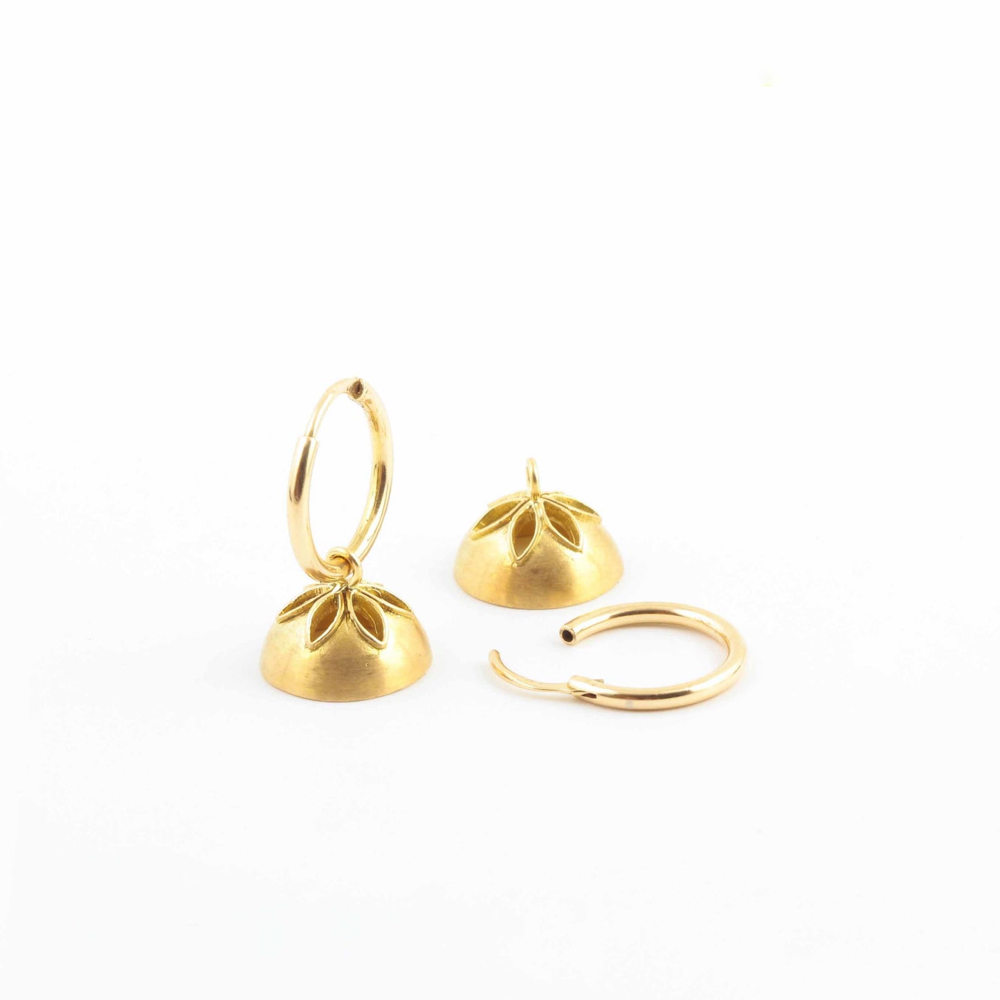 The Jayashri Gold Jhumka by Rasvihar