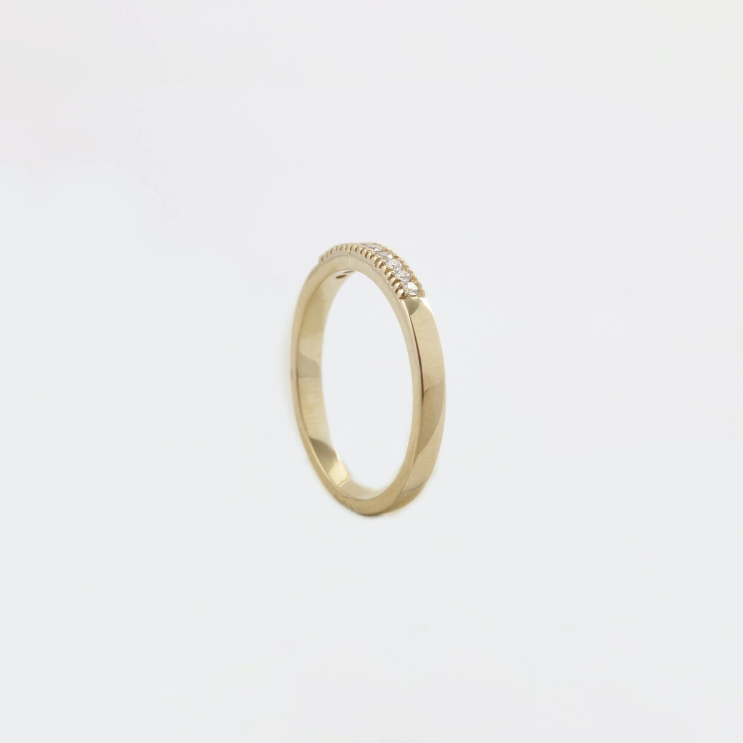 The Damayanti Gold and Diamond Ring by Rasvihar