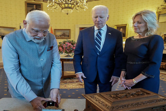 PM Modi's Gift of a Lab-Grown Diamond to Jill Biden: A Sparkling Symbol of Sustainable Diplomacy