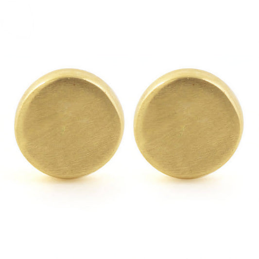 The Babyrasa Vrisha Geometric Gold Ear Studs by Rasvihar