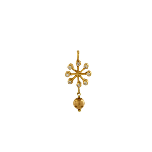 The Babyrasa Vihana Gold and Diamond Pendant by Rasvihar