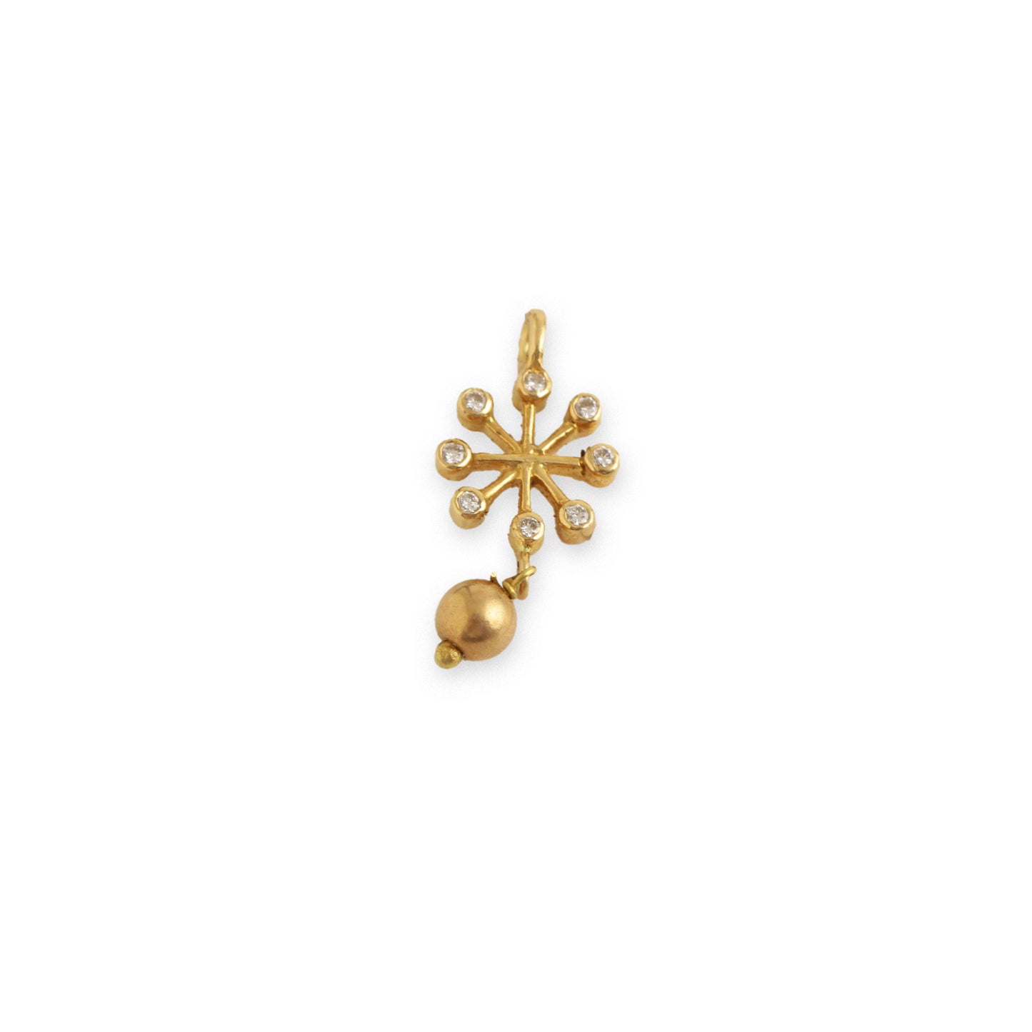 The Babyrasa Vihana Gold and Diamond Pendant by Rasvihar