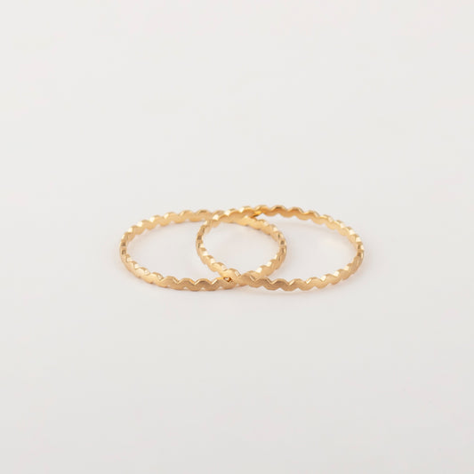 The Babyrasa Avni Geometric Gold Bangle by Rasvihar