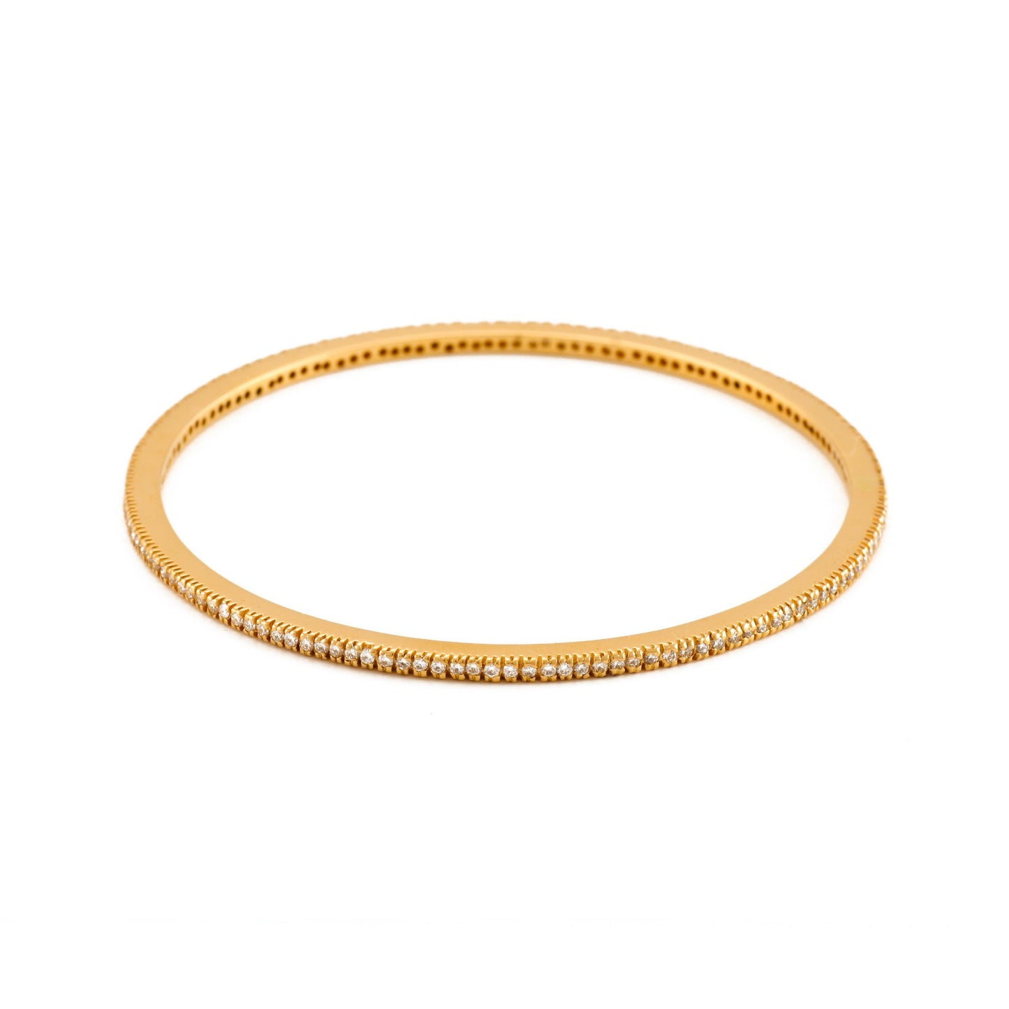 The Dulari Gold and Diamond Bangle by Rasvihar