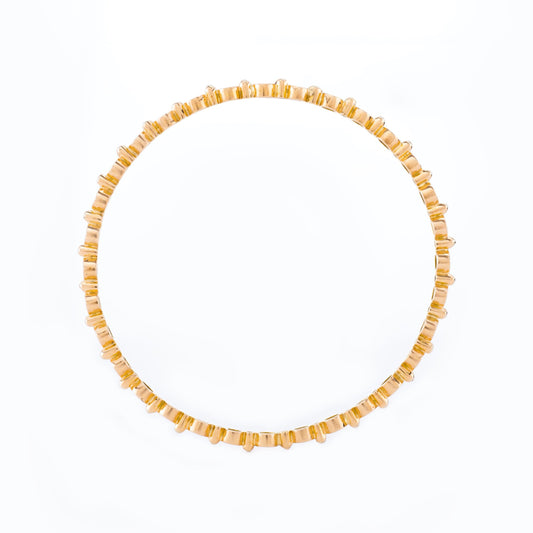 The Nadia Gold Bangle by Rasvihar