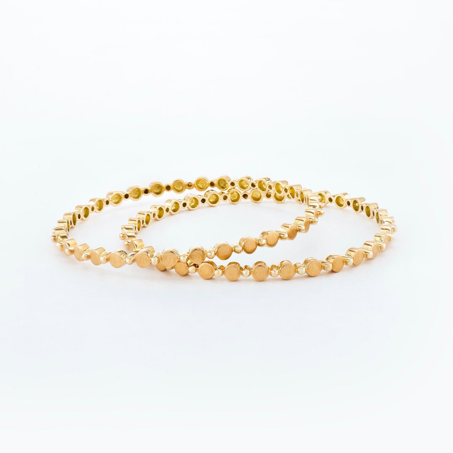 The Nadia Gold Bangle by Rasvihar