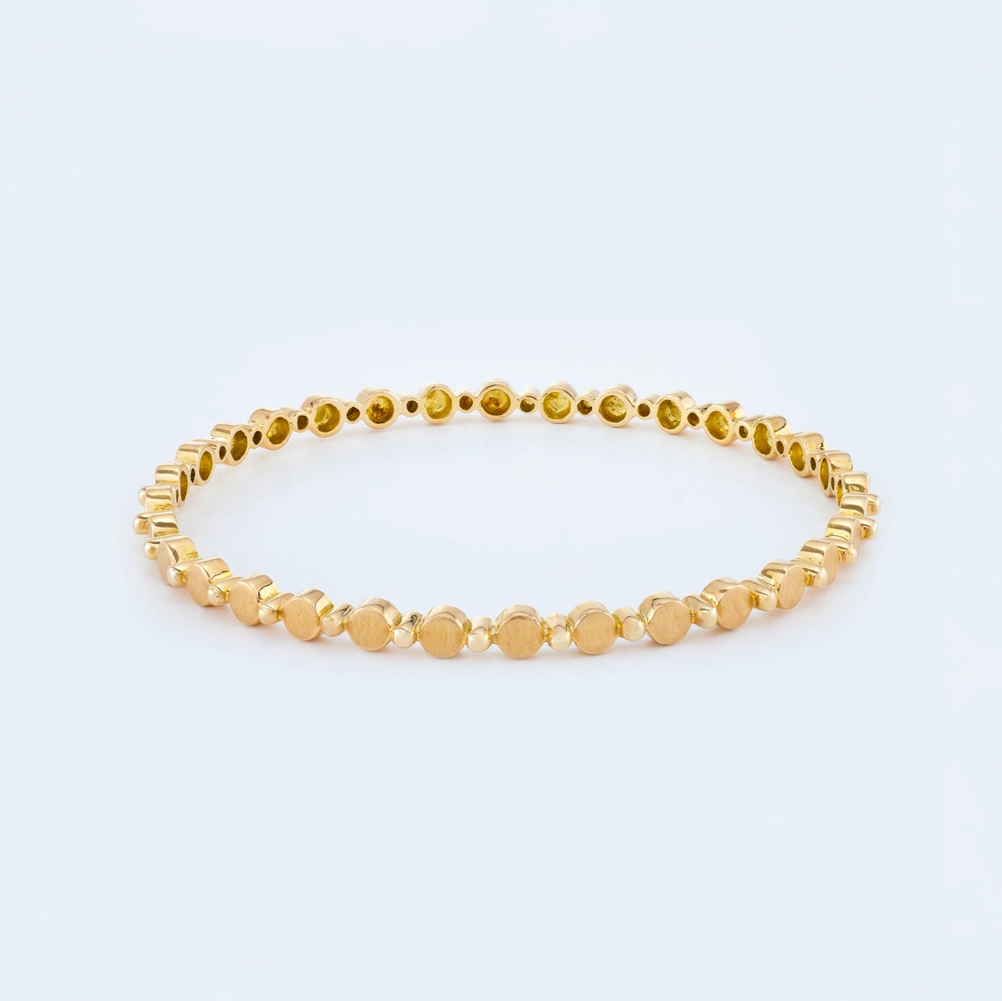 The Nadia Gold Bangle by Rasvihar