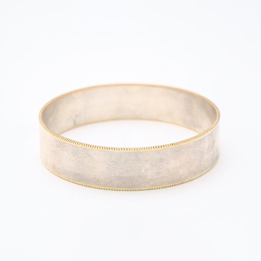 The Reshmi SiGo Silver Gold Bangle by Rasvihar