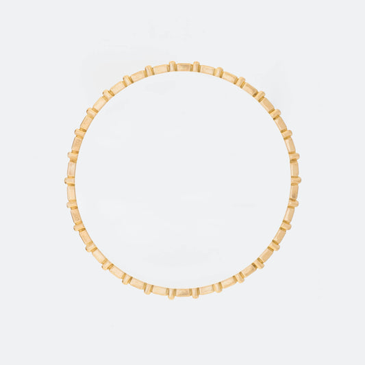 The Shivani Gold Bangle by Rasvihar