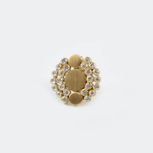 The Smaritha Gold and Diamond Pendant by Rasvihar