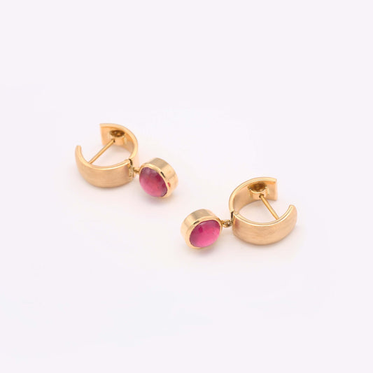 The Tanisha Gold and Ruby Bali by Rasvihar