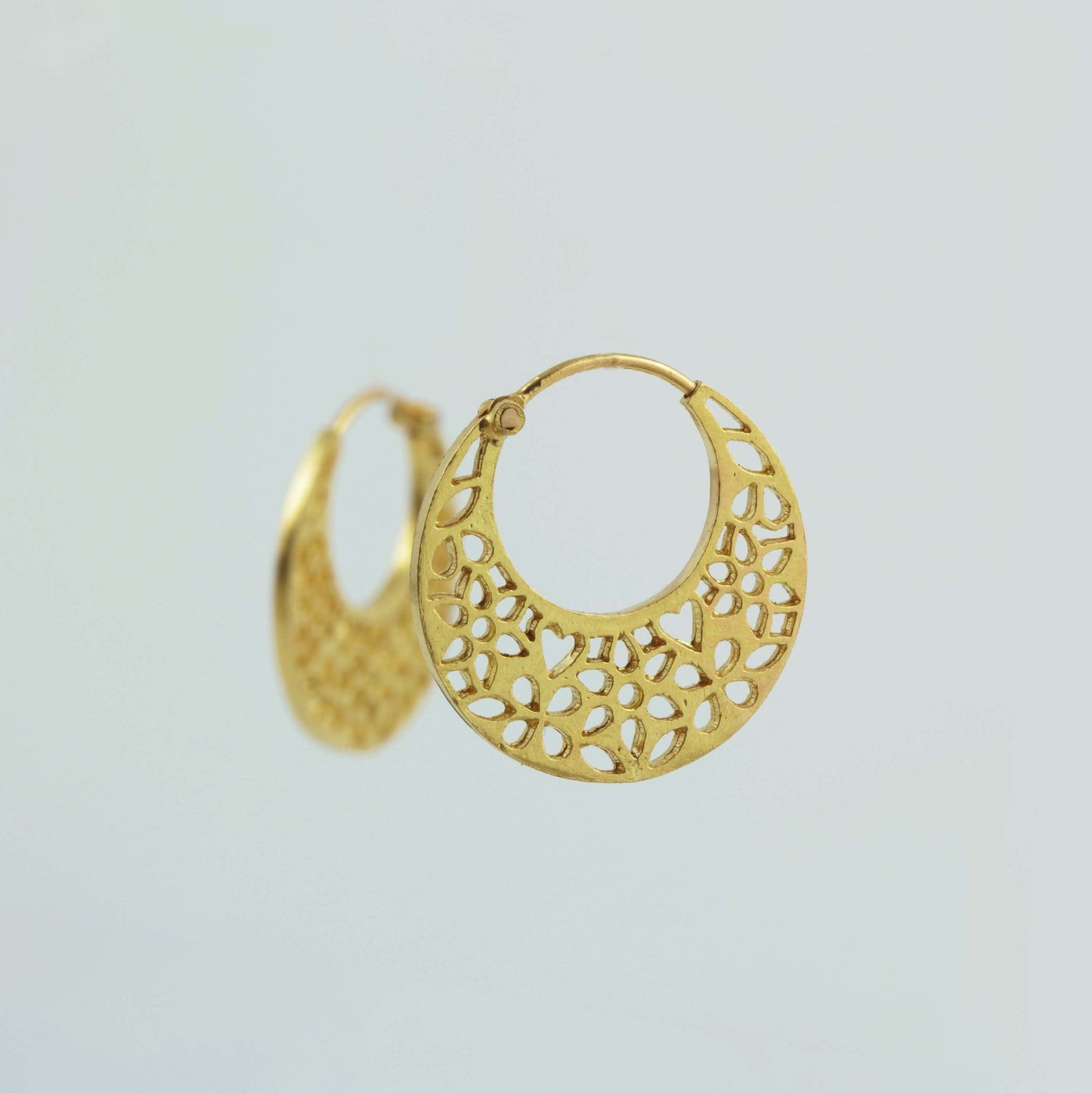 The Swapna Lace Series Gold Bali by Rasvihar
