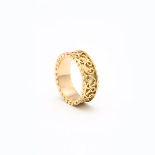 The Neetu Gold Ring by Rasvihar