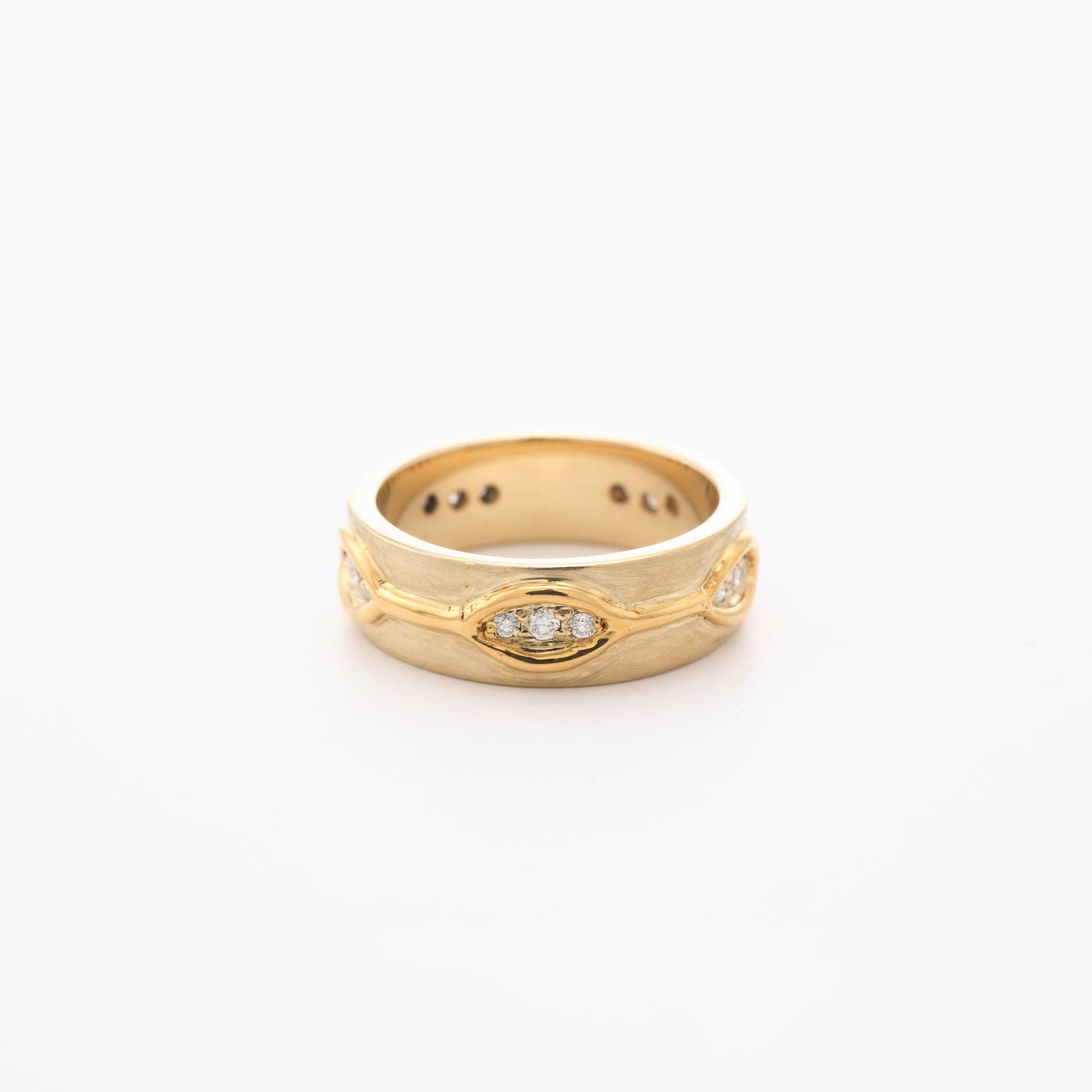 The Chithra Gold and Diamond Ring by Rasvihar